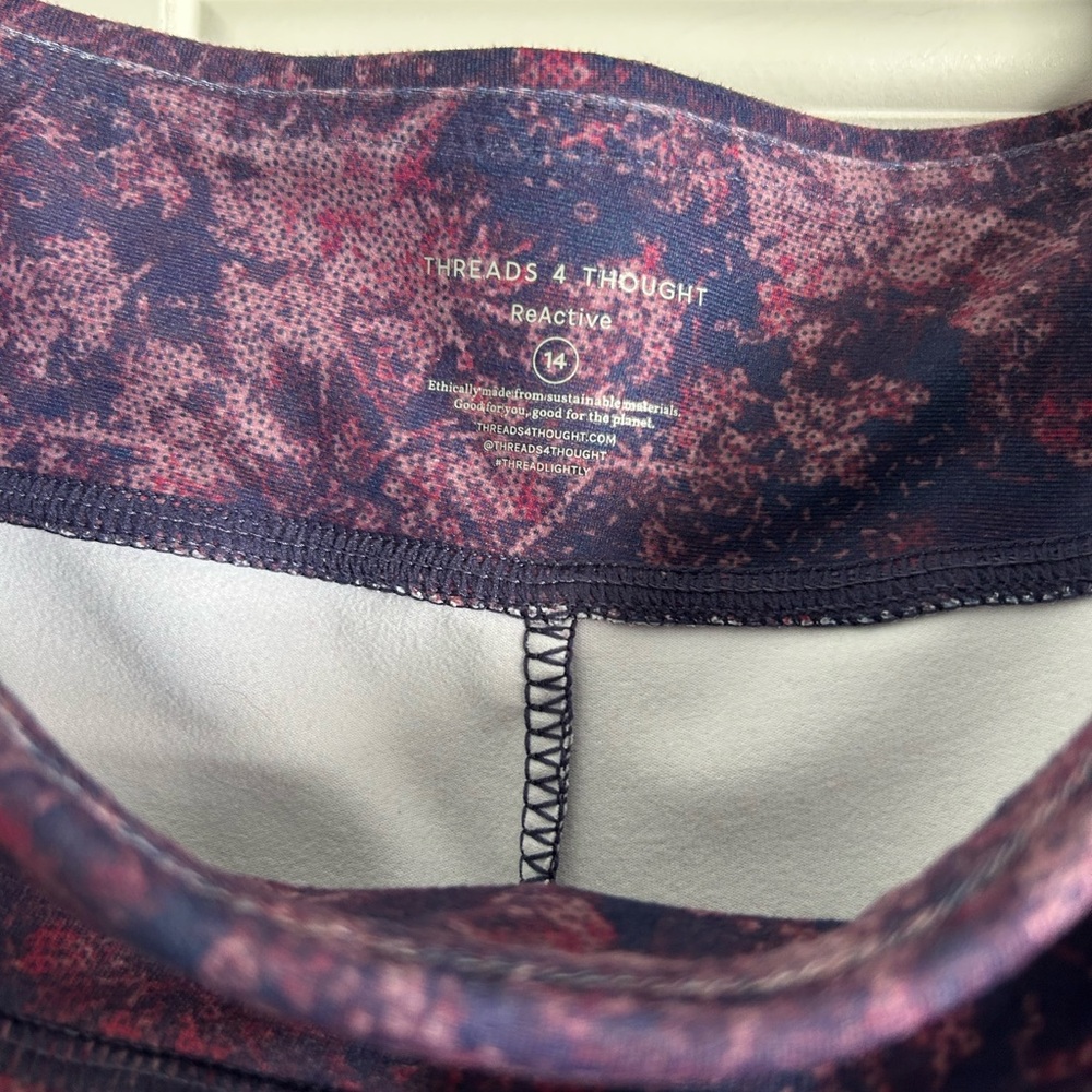 Pink and Purple Activewear Leggings
